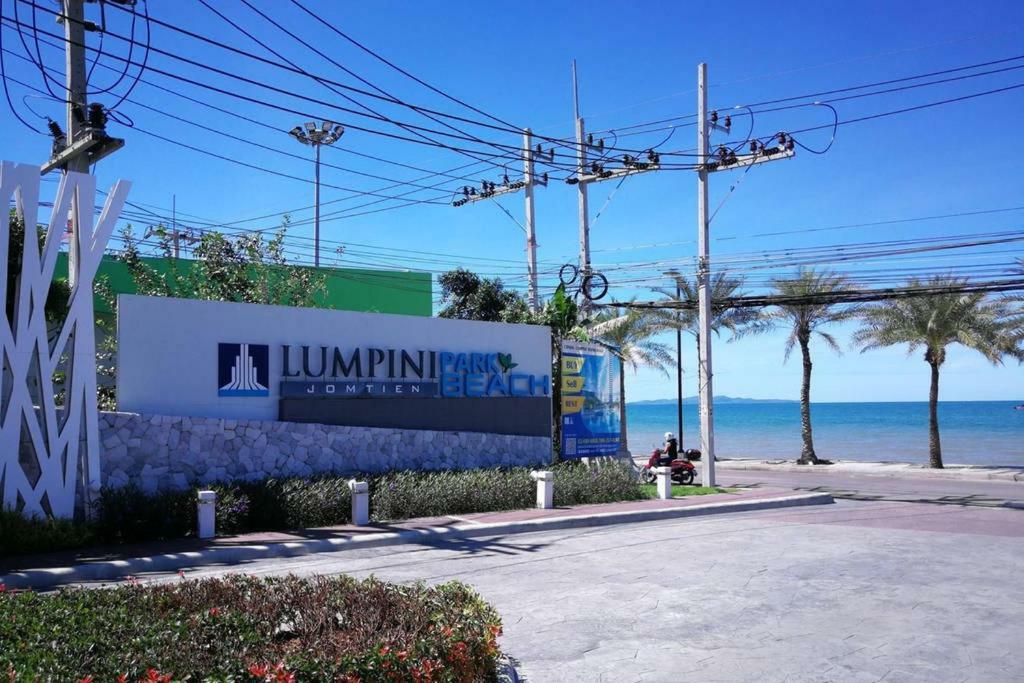 Jomtien Beach Side Seaview Of Lumpini Cando Apartment Exterior photo